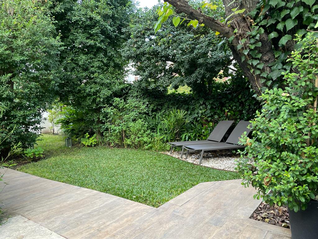 Decoration of the backyard